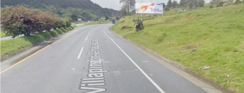 valla ruta nacional 55#
